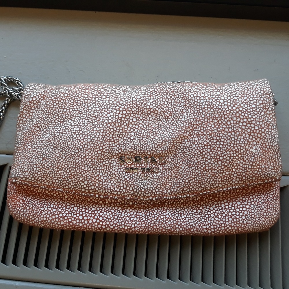 SORIAL leather cross body bag